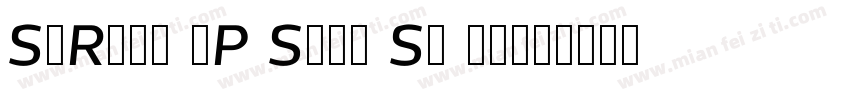 SCREEN GP Sans SC Bo字体转换